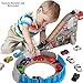 Liberty Imports 20 Assorted Pull Back Cars Deluxe Gift Pack Play Set - Colorful Mini Toy Cars - Racing Vehicles, Police, Firetruck, Ambulance, and More!
