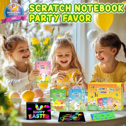 24 Pack Scratch Art Notebooks for Kids - Only $11.99 with Code - Image 2