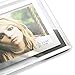 Zhenzan Frames 3.5x5-inch Glass Picture Frame for Home Decor,Horizontal or Vertical Display