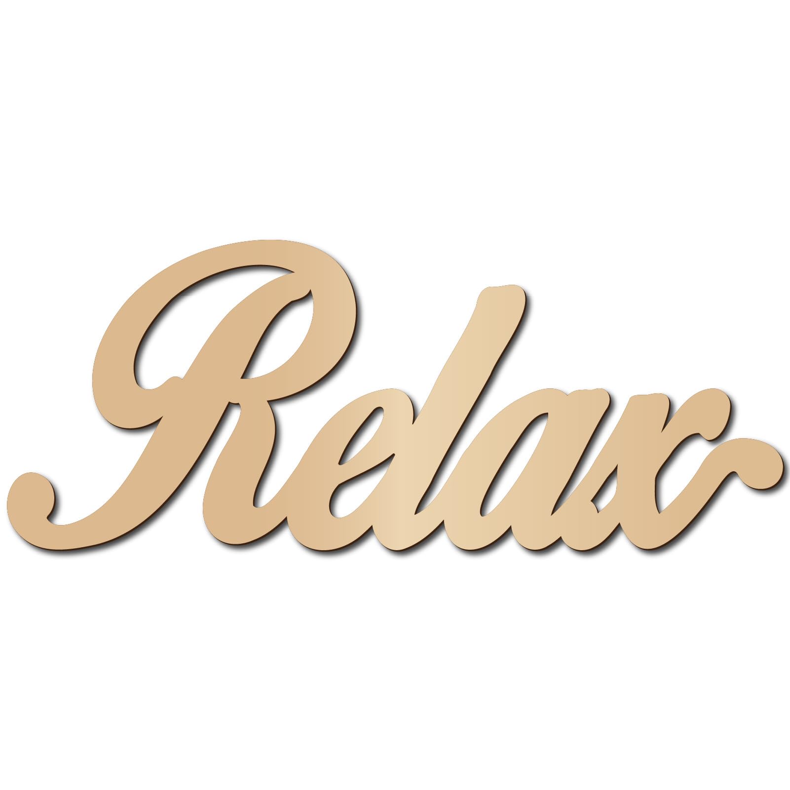 CREATCABIN Friends Wood Cutout - 11x4.7 Inch Unfinished Wood Sign For DIY Decor