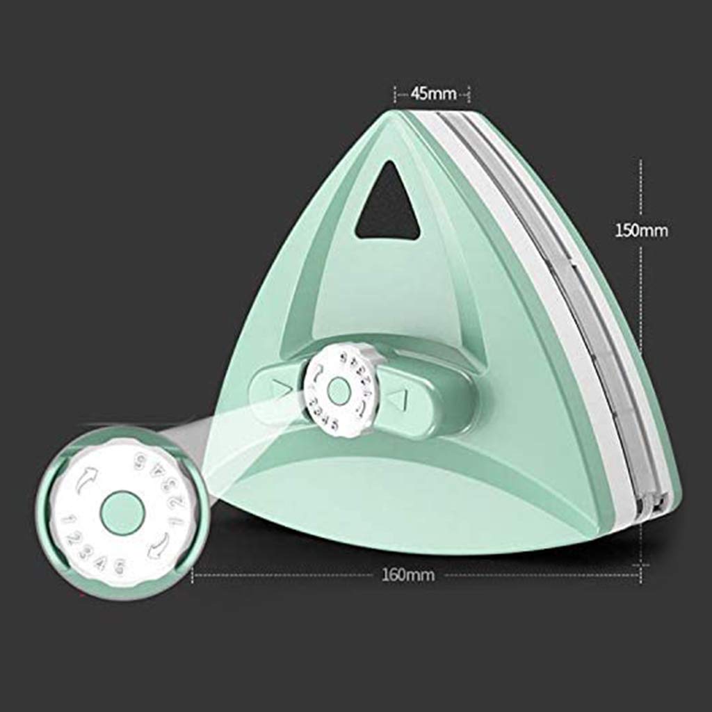 Limpiador de ventanas de vidrio magnético, utilizado para herramientas de limpieza de ventanas de doble cara de 5-30 mm, fuerza magnética ajustable, equipo de limpieza de vidrio de doble cara