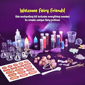 Fairy Magic Potion Kit for Kids - Easter Gifts for Girls - 6 7 8 9 10 Year Old Girl Gift - Christmas Ideas - Toys 8-10 7-8 - Arts and Crafts for Kid Ages 6-8 Years - Magical Workshop Craft Kits Fairy Magic Potion Kit for Kids Easter Gifts for Girls 6 7 8 9 10 Year Old Girl Gift Christmas Ideas Toys 8 10 7 8 Arts and Crafts for Kid Ages 6 8 Years Magical Workshop Craft Kits