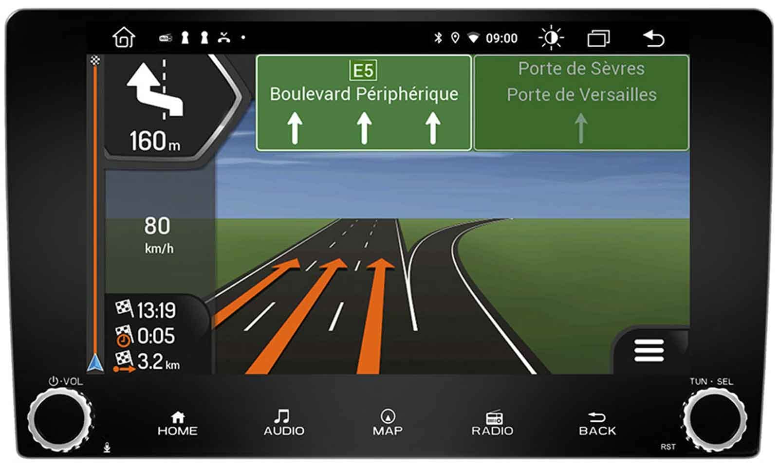 ESX VN940-4G Autoradio Navigation Naviceiver 22,8 cm (9“) Touchscreen