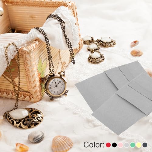 Bolsas suaves para anillos y pulseras que evitan arañazos en el joyero 7