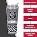 Rico Industries NCAA Utah State Aggies Standard 24oz Personalized Tumbler W/Hinged Lid - Team Colored Travel Tumbler - Keeps Drinks Cold or Hot