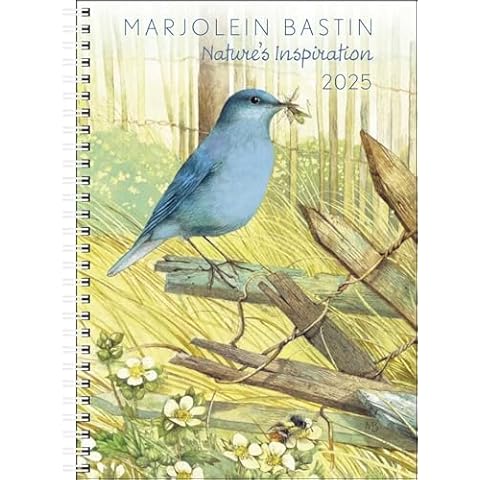 Marjolein Bastin Nature's Inspiration 12-Month 2025 Engagement Calendar Cover