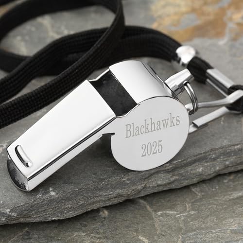 Silbato personalizado para entrenador en acero inoxidable miniatura 3