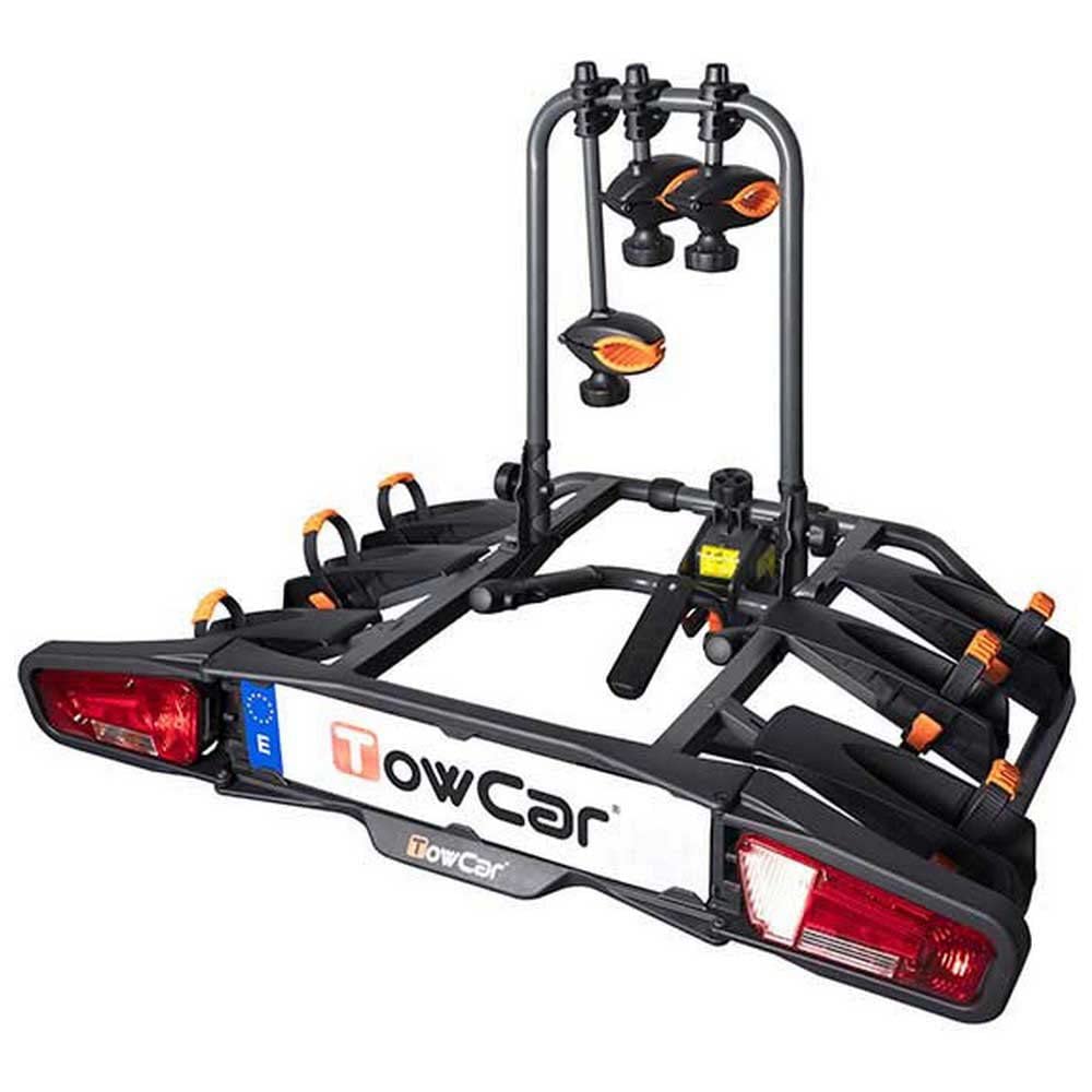 TCTR003 Portabicicletas de Bola TowCar TR3, Negro Y Naranja, 97x76x20