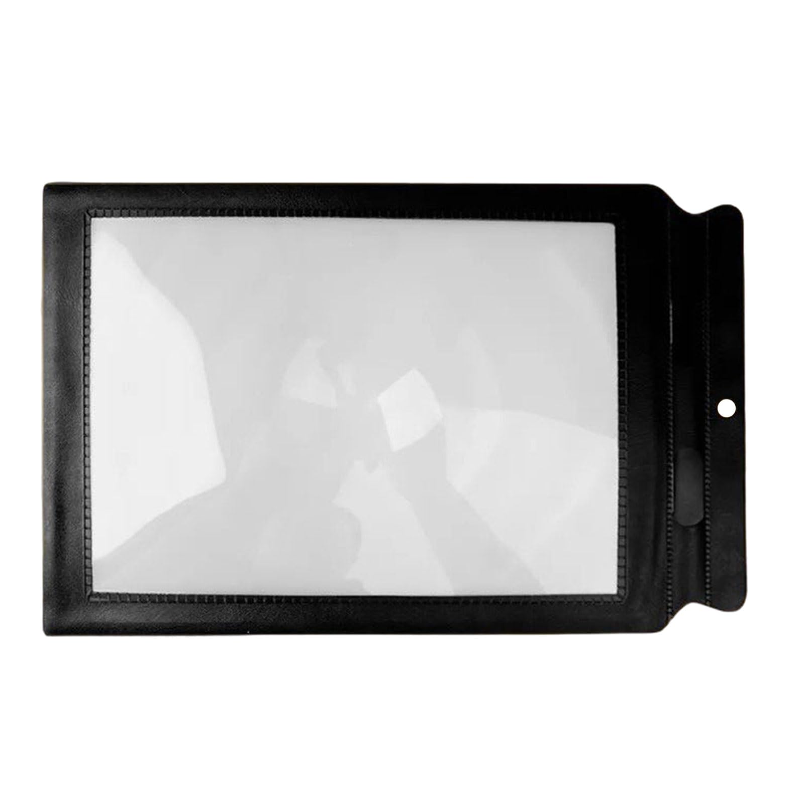 Multipurpose Fresnel Lens Magnifier Easy to Carry Fresnel Lens Magnifier Enhances Reading for All Ages Reading Aid