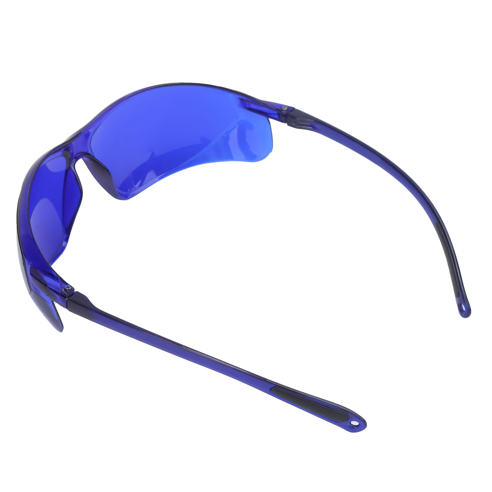 Lunettes de Recherche de Balle de Golf Professionnelles avec Verres Bleus à revêtement Ultraviolet, Monture Mate et Tissu de Verre pour la Protection des Yeux,
