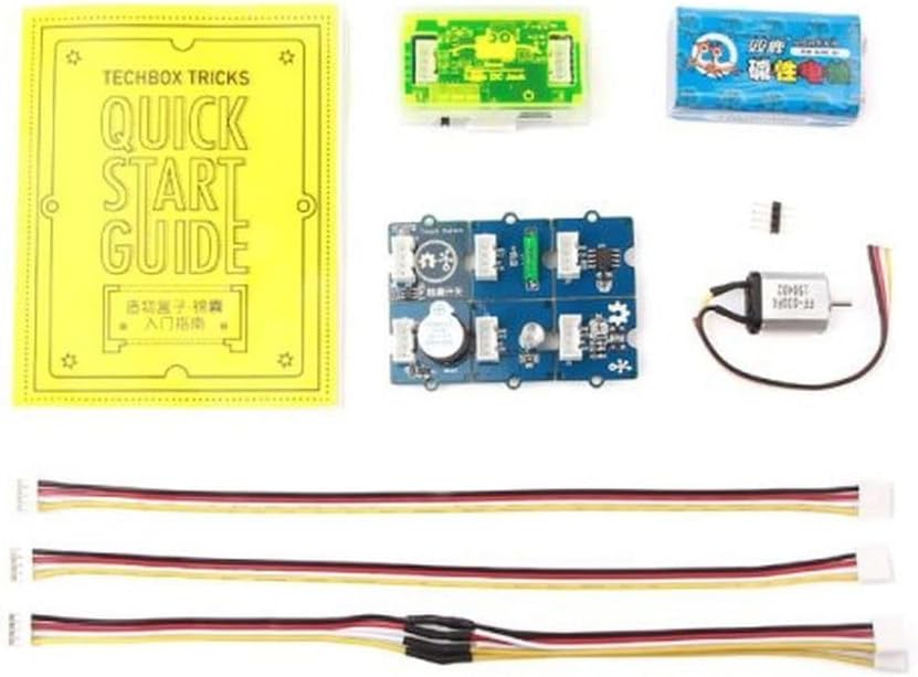 Chow Fire Created Kit Techbox Tricks Without Programming DIY Electronic Building Blocks Winder