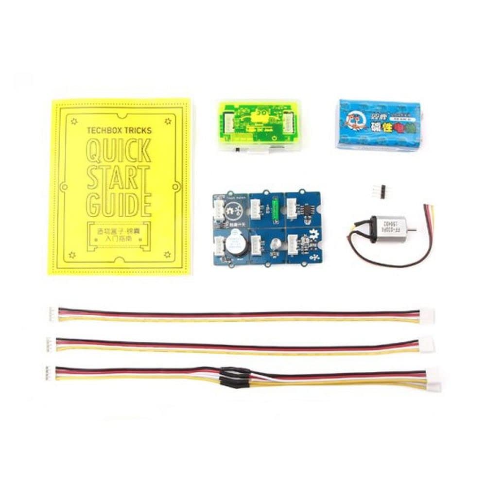 Chow Fire Created Kit Techbox Tricks Without Programming DIY Electronic Building Blocks Winder