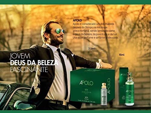 Perfume Masculino Apolo 15ml Amakha Paris