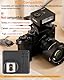 Godox iM30 Mini-Blitz, Speedlite für Sony ZV1/ZV-E10, Canon, Nikon, Fuji und Ricoh GR3, GN15 Leistung mit 7 einstellbaren Stufen, 6500 K Tageslichtausgleichsblitz, 3,6 s Wiederholungszeit,