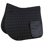 HKM Adventure Satteldecken Schwarz PonyViels.