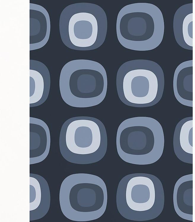 Miniatura 2 de CafePress MCM Abstract Pattern Slate Gray Standard Size Playing Cards