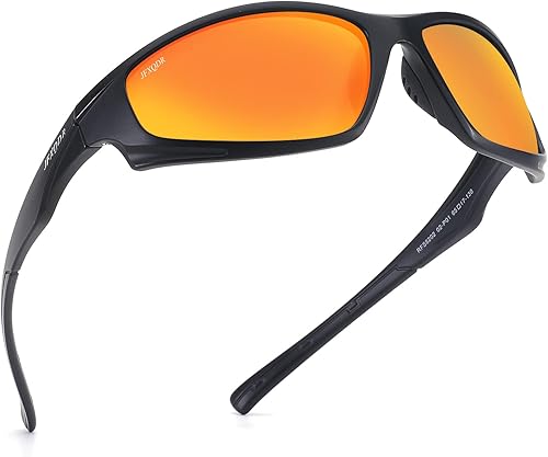 Vista 44 de Polarized Sunglasses for Men and Women, Sports Wrap Around Running Fishing Sun Glasses UV400 Protection RFS8202