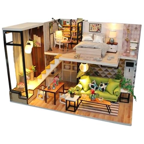 SICSHTOP DIY Duplex Cosy Cottage Kit Cover