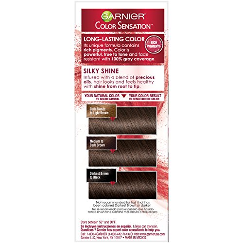 Garnier Tinte Crema Duración Prolongada 4.0 Marrón Oscuro miniatura 4