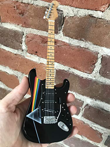 FanMerch Guitar Pink Floyd Dark Side of The Moon Tribute Miniature Guitar - Fender Stratocaster FanMerch Guitar Pink Floyd Dark Side of The Moon Tribute Miniature Guitar - Fender Stratocaster