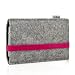 Produktbild stilbag Handyhülle Leon für Samsung Galaxy S21 5G | Farbe: hellgrau/pink |Schutzhülle Leon Handytasche Made in Germany