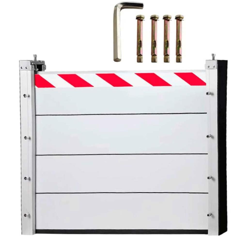 Barrière anti-inondation amovible pour éviter l'inondation du garage et sous-sol