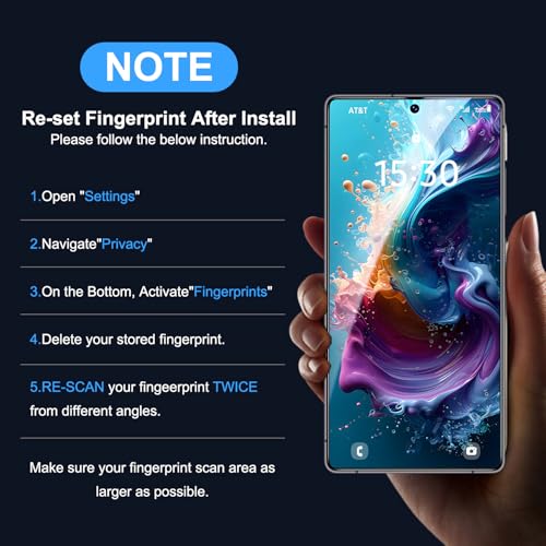 Image of Uyiton for Samsung Galaxy S25 Ultra Screen Protector UnBreak-Glass | Ultrasonic Fingerprint Support Auto-Alignment Frame 9H Tempered Glass Scratch-Resistant Case-Friendly Bubble-Free, 2 Pack