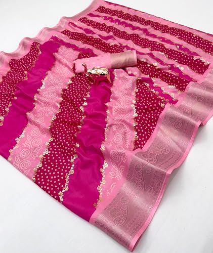 Image of Kalamkari Floral Prints Dola Silk Saree With Rich Zari Border Designer Pallu Attach Blouse Piece