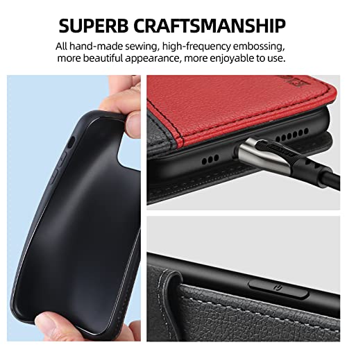 ELESNOW Cover iPhone 11Pro-5.8, Custodia in Pelle...