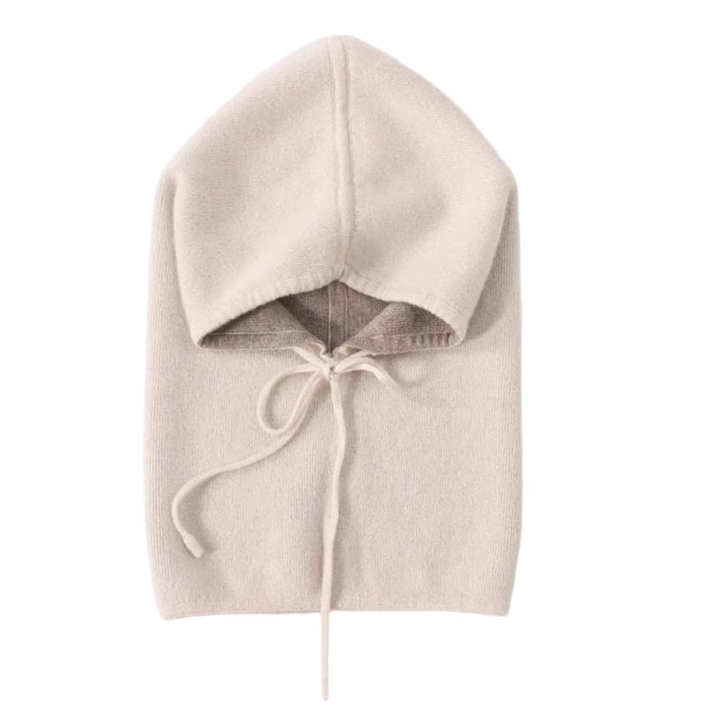 Bonnet unisexe cachemire écharpe tricotée hiver bonnet chaud laine capuche