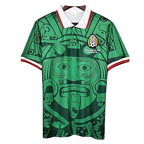 1998 Mexiko Blánco Hērnándēz Classic Home Away Jersey, Mexiko...