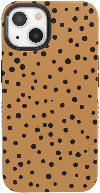 Casely iPhone 13 Case | Compatible with MagSafe | Spot On | Dotted Animal Print Case