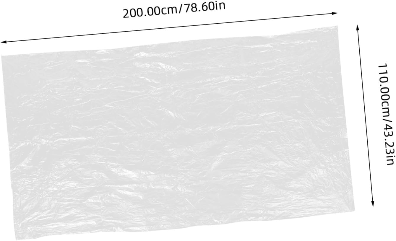 50pcs Sauna Blanket Inserts Disposable Sauna Blanket Inner Film Liners Towel Opening Bag Inserts for Supplies