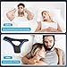 Anti Snore Chin Strap, Adjustable Chin Strap for Snoring, Effective Stop Snoring Solution for Sleep Chin Strap, Breathable Snore Reducing Snoring Solution for Men and Women, Universal Size