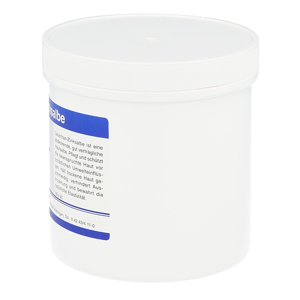 Chemische Fabrik Apoth. Franz Schmees Lebertran-Zinksalbe, 500 g Ungüento