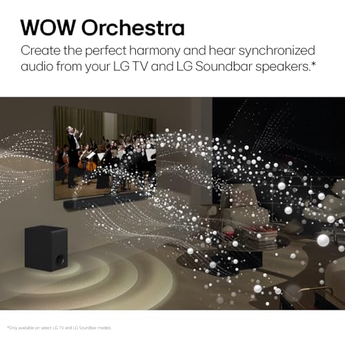 Image of LG 65-Inch Class OLED evo G4 Series Smart TV 4K Processor Flat Screen with Alexa Built-in (OLED65G4SUB, 2024),LG 7.1.3 ch. Sound Bar with Wireless Dolby Atmos and Rear Speakers