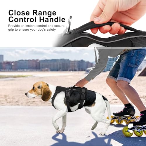 Beirui HP271BL-S Escape Proof Dog Harness,Reflective Dog Harness No Pull thumb #1