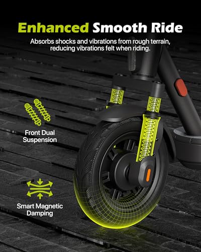 MEGAWHEELS Electric Scooter with Suspension