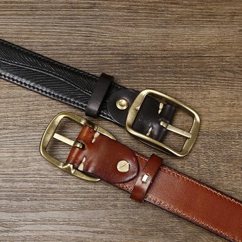 Ceinture double face en cuir véritable pour ne plus changer d'accessoire - 5