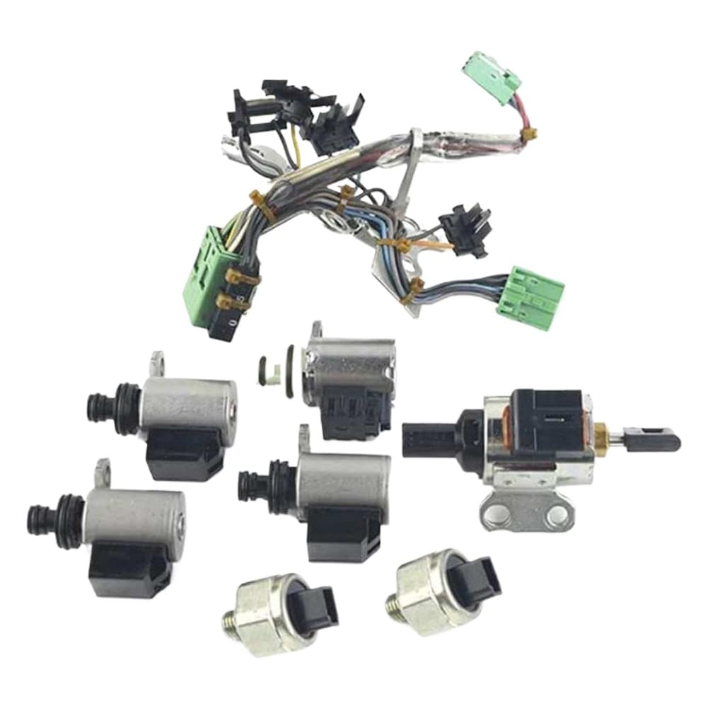 Qbvhaepy Onecolor 1 Set Refurbished Cvt Transmission Solenoid Kit Jf011e Re0f10a Compatible With Nissan Rogue Sentra Dodge Caliber