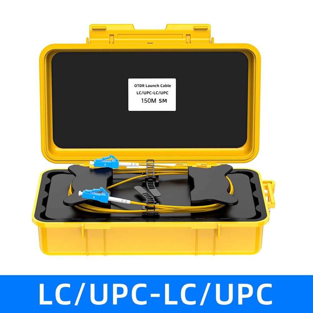 Startkabelbox Faser Optik OTDR Dead Spot Eliminator Ring 150m Sender Kabelbox LC/UPC-LC/UPC