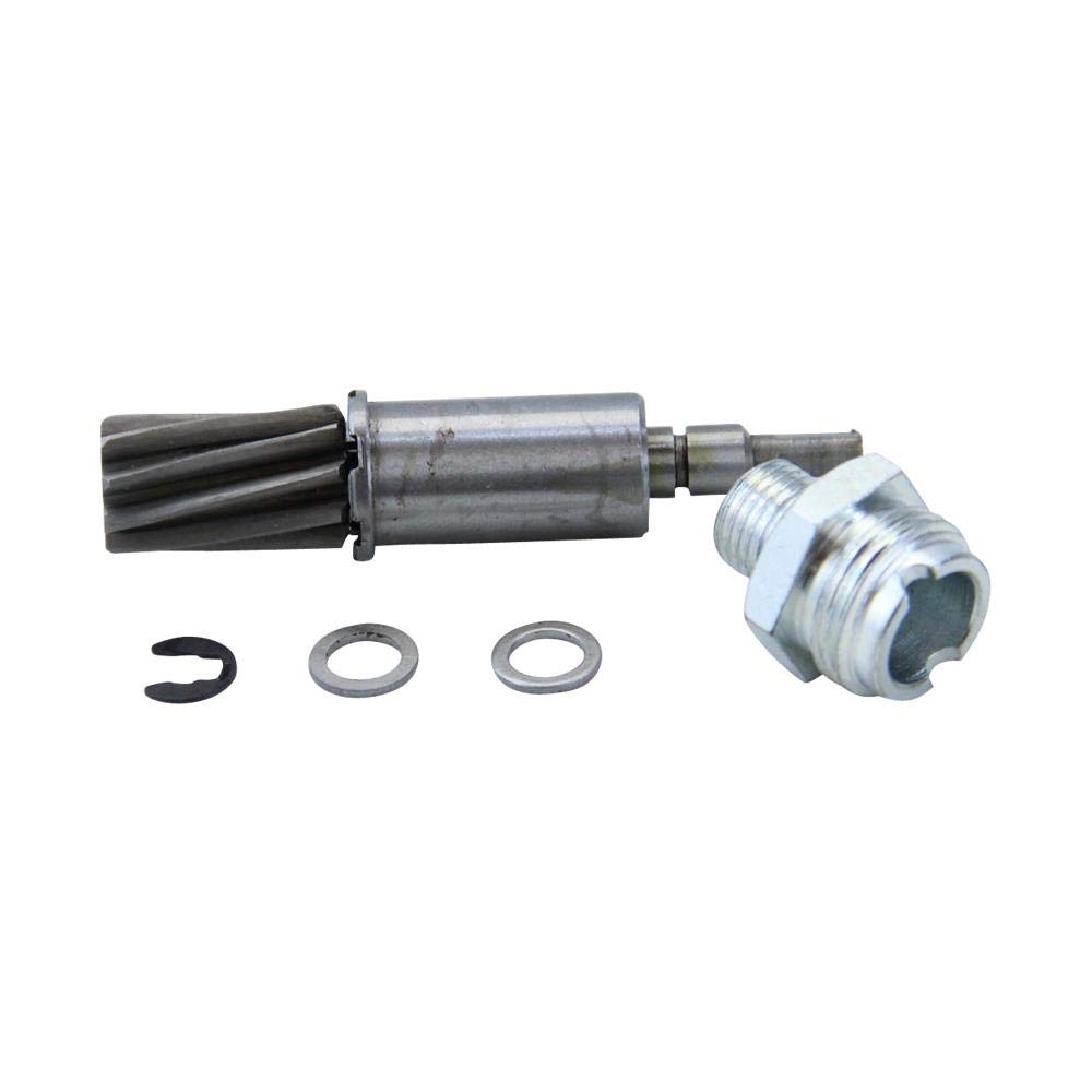 Tachoantrieb Tachoschnecke kompatibel mit Hercules R50S 220K G3 KTM Comet Ponny Sachs 50/3 50/4 Motor Tacho Antrieb Schnecke Tachozählerantrieb