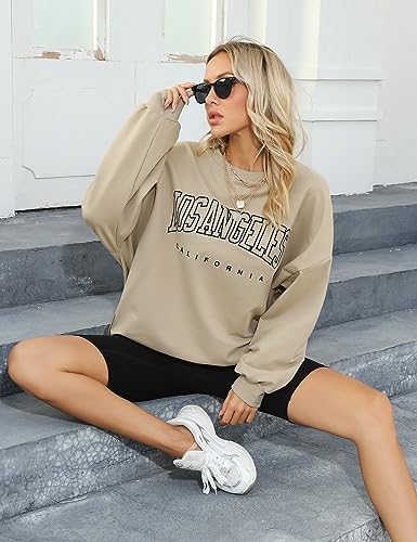 Sweat à capuche Los Angeles California pour femme avec fermeture éclair - Tenue à capuche tendance graphique complète - Vêtements de lettres 2024 esthétiques vintage avec motifs - Coupe ample