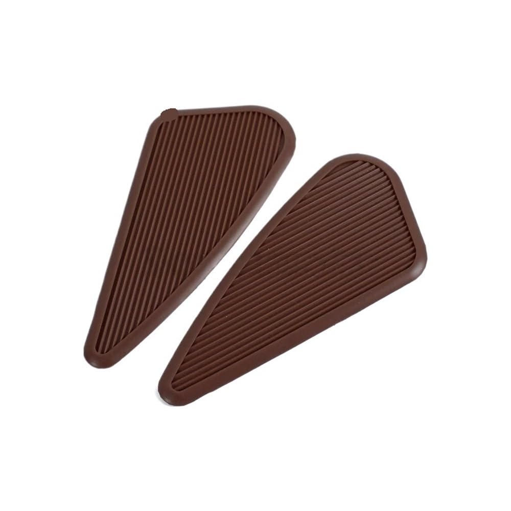 Autocollants réservoir moto marron protection latérale réservoir essence genouillère universel M72