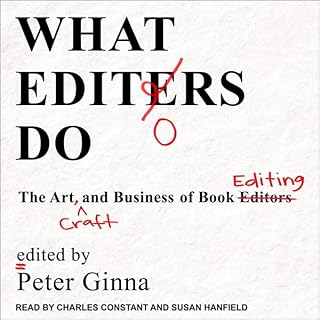What Editors Do Audiolibro Por Peter Ginna arte de portada