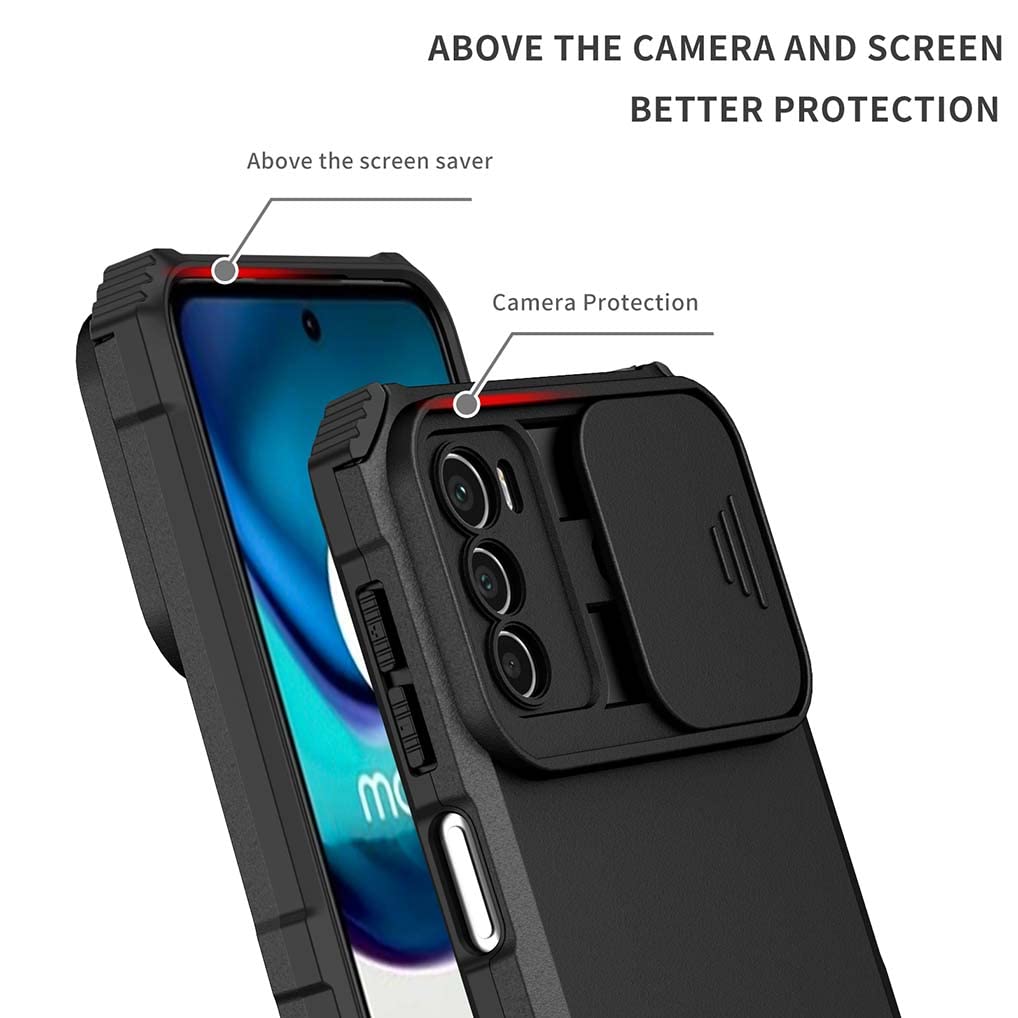 HAOYE Cover per Motorola Moto G42, Silicone Cover per Telefono in Stile Bordo Dorato, Custodia Antigraffio con Brillante Etichetta. Viola