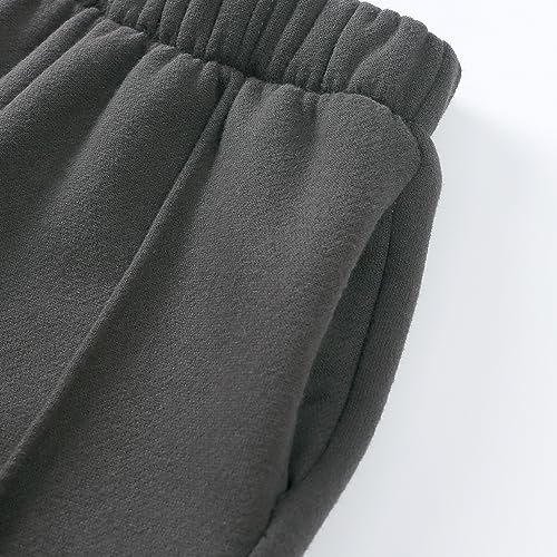 Image of MYGBCPJS Youth 2PCS Jogger Outfits Set Fleece Hooded + Sweatpants Boys Girls Athletic Sweatsuits Pullover Clothes