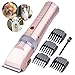 AUDOC Heavy Duty Pet Professional Dog Grooming Clippers Low Noise Dog Shaver Clippers High Power Dog Clipper for Thick Heavy Coats Plug-in Pet Trimmer with Guard Combs for Dogs Cats Other Animals