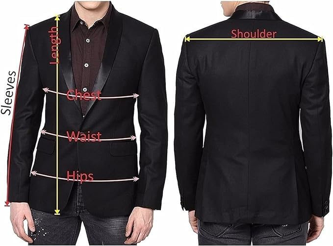 LuxuRobes Men's Smoking Jacket2