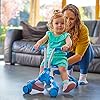Scramblebug 4-Wheel Balance Bike Trike For 1-3 Year Old Kids, Fold and Go, Tide, Foot-to-Floor Ride-On That Develops Your Toddler’s Balance and Motor Skills, 360 Wheels for No Surface Scratches #1